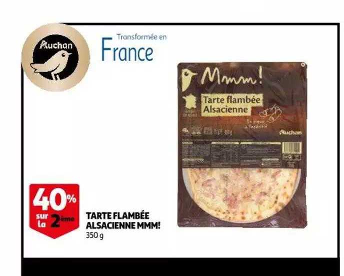 tarte flambée alsacienne mmm!