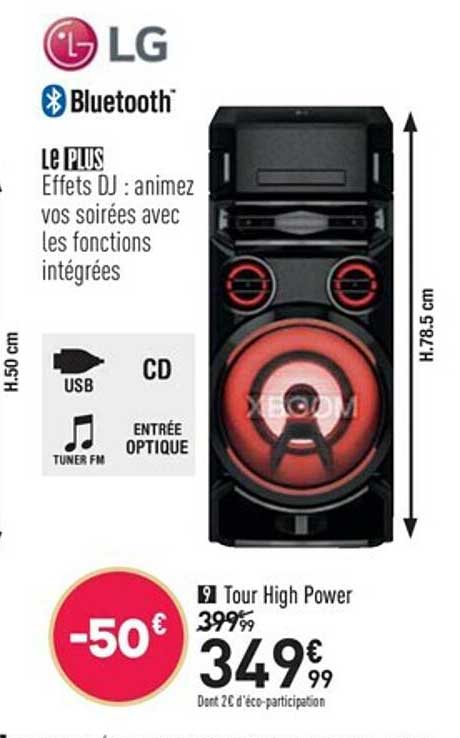 tour high power lg