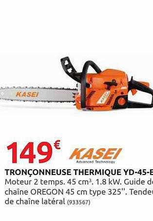 tronçonneuse thermique yd-45-e kasei
