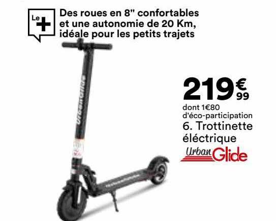 trottinette électrique urban glide