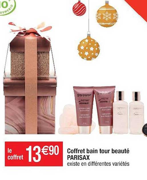 Coffret Bain Tour Beauté Parisax