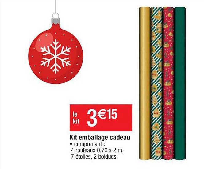 kit emballage cadeau