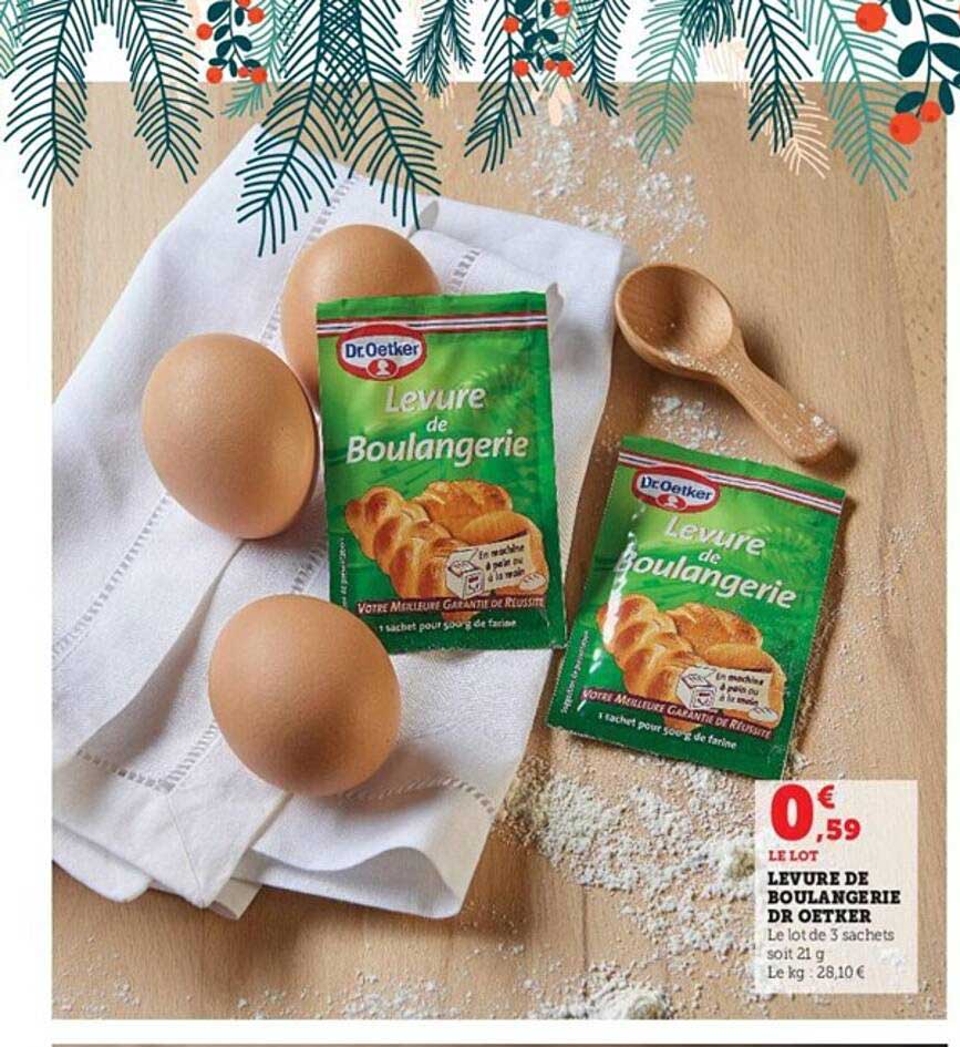 levure de boulangerie dr oetker