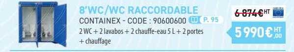 8'wc-wc raccordable
