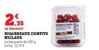 bigarreaux confits niclaus