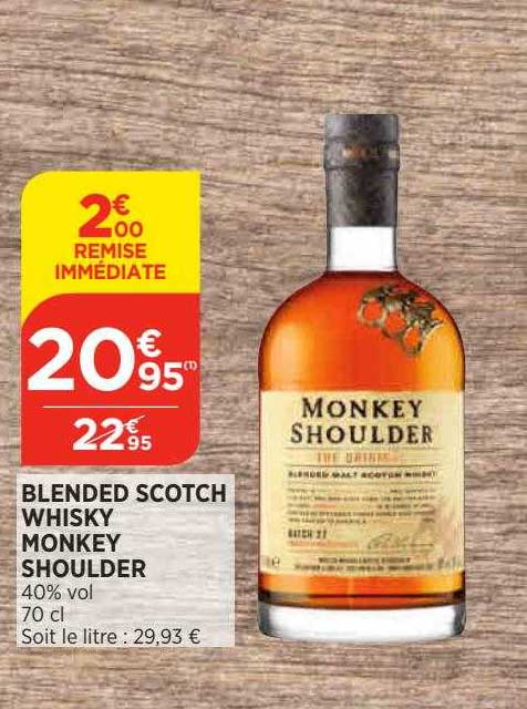 Blended Scotch Whisky Monkey Shoulder