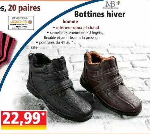 Bottines Hiver Homme