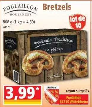 bretzels poulaillon boulanger