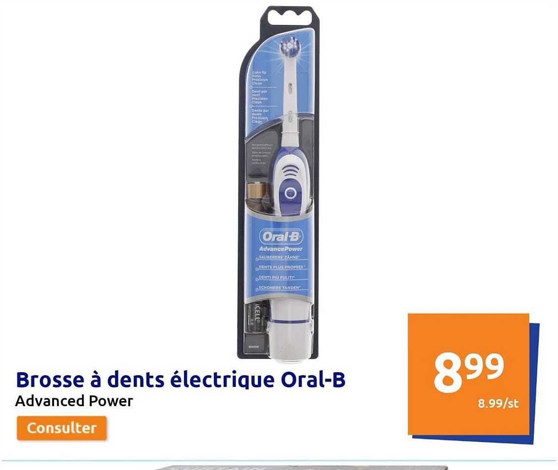 brosse à dents électrique oral-B