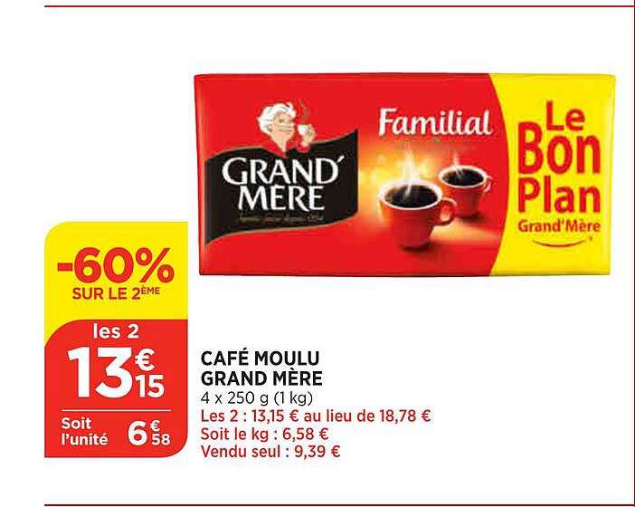 café moulu grand mère