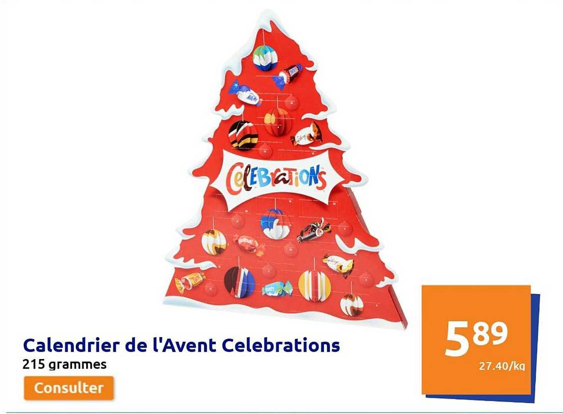 calendrier de l'avent celebrations