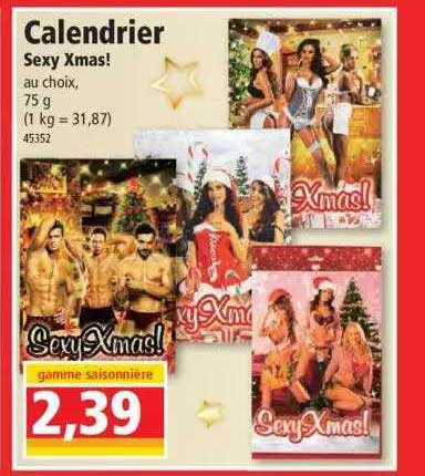 calendrier sexy xmas!