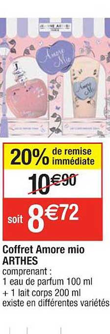 coffret amore mio arthes