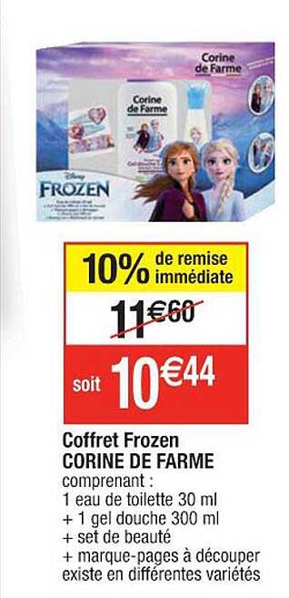 coffret frozen corine de farme