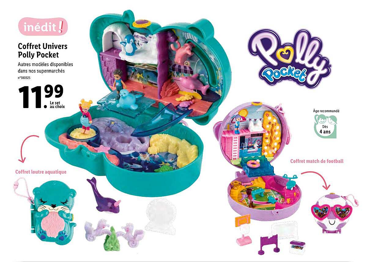 coffret univers polly pocket