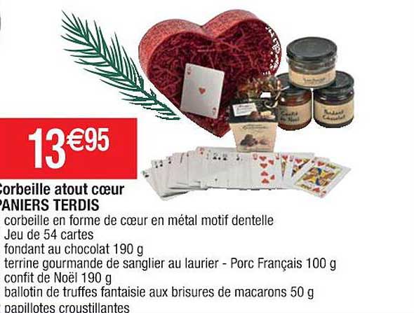 corbeille atout cœur paniers terdis
