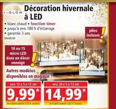 décoration hivernale à led i-glow