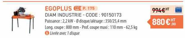 egoplus diam industrie