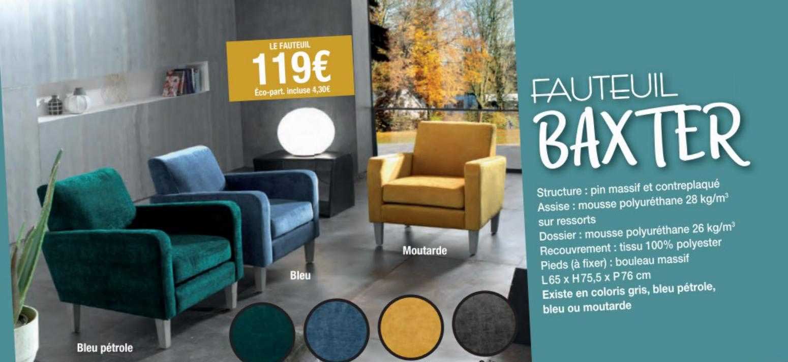Fauteuil Baxter