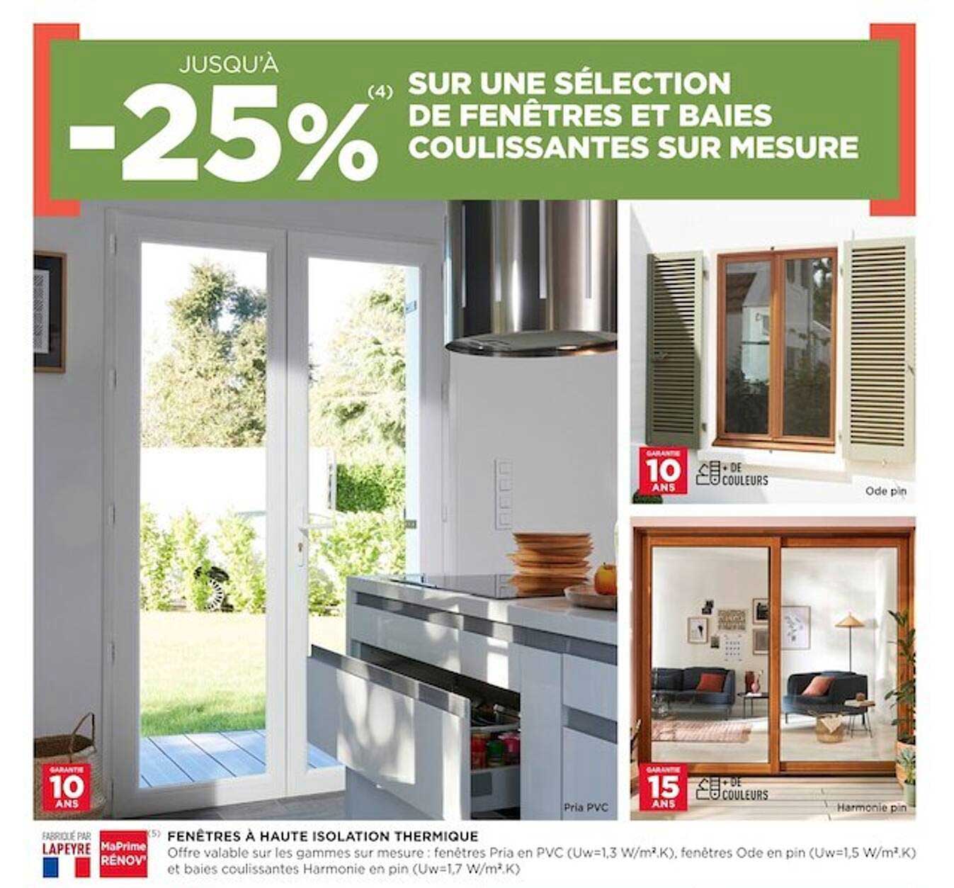 fenêtres et baies coulissantes sur mesure