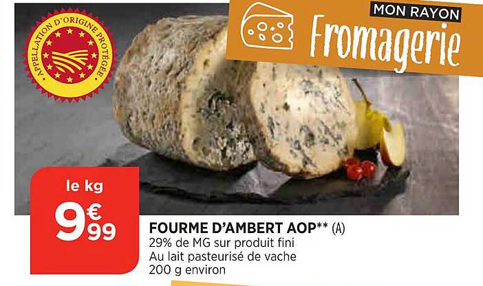 fourme d'ambert aop**