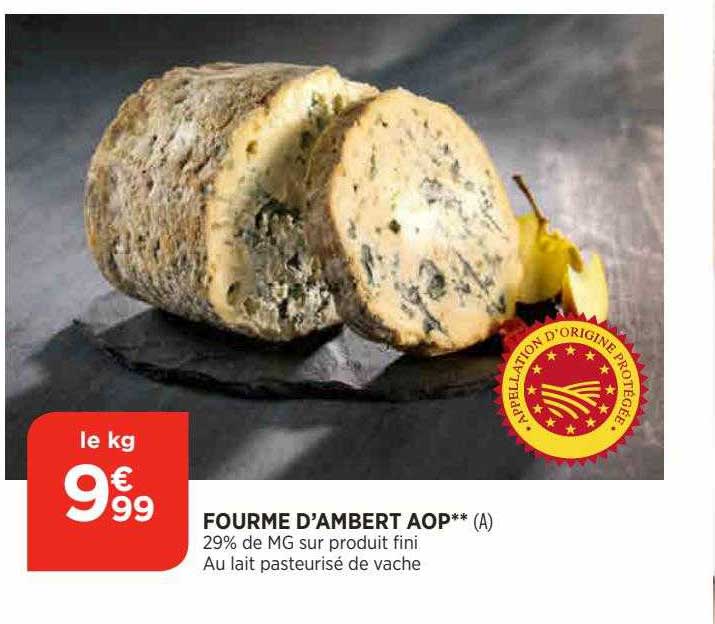 fourme d'ambert aop