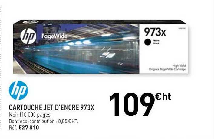 hp cartouche jet d'encre 973x