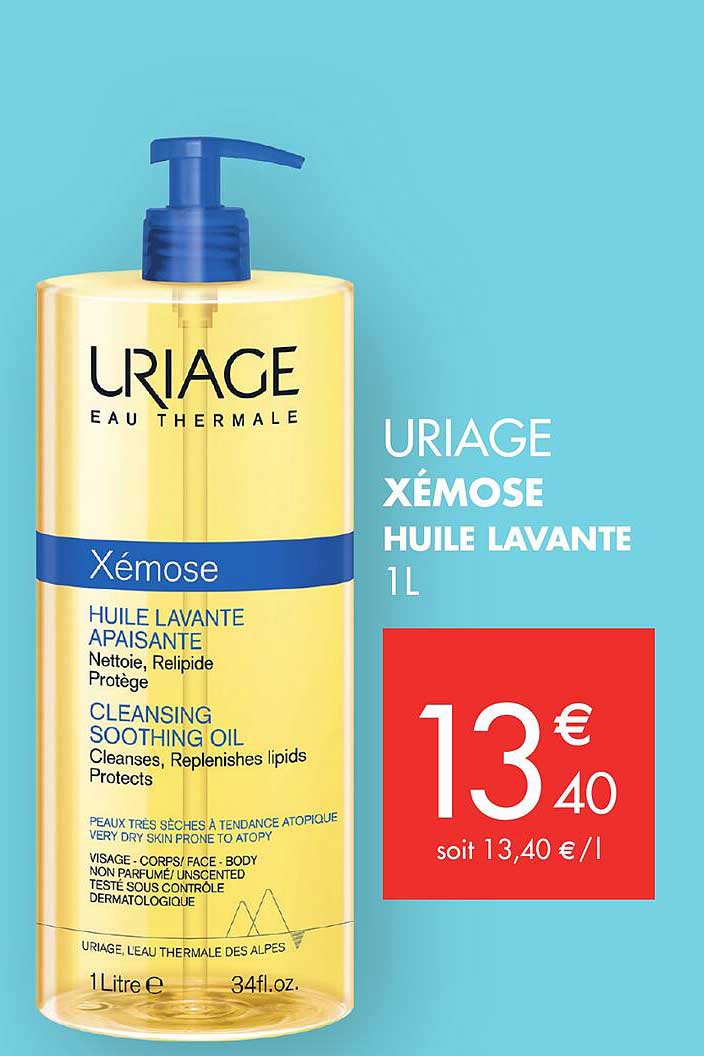 huile lavante xémose uriage