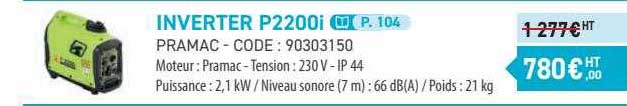 inverter p2200i pramac