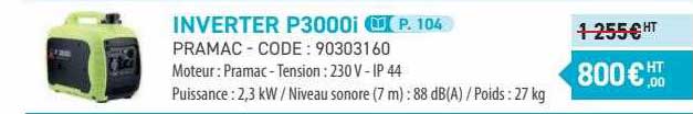 inverter p3000i pramac