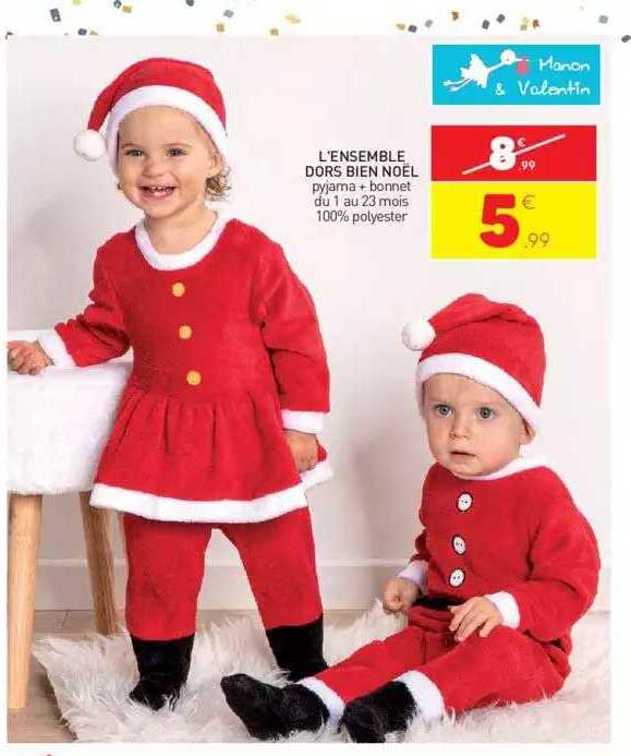 l'ensemble dors bien noël