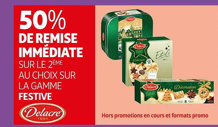 la gamme festive delacre