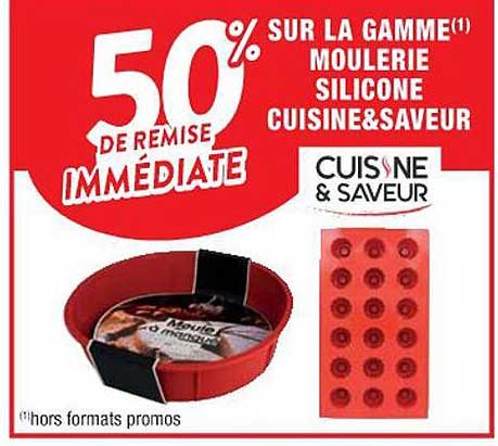 la gamme moulerie silicone cuisine & saveur