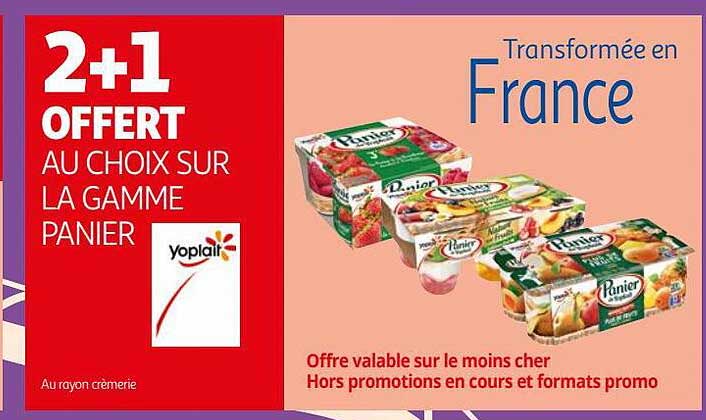 La Gamme Panier Yoplait