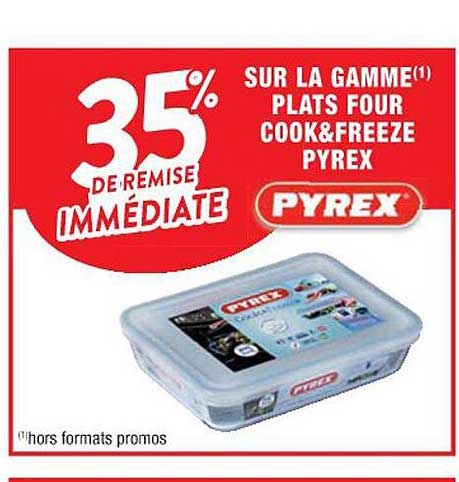 la gamme plats four cook & freeze pyrex