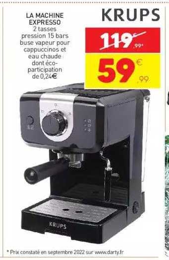 La Machine Expresso Krups