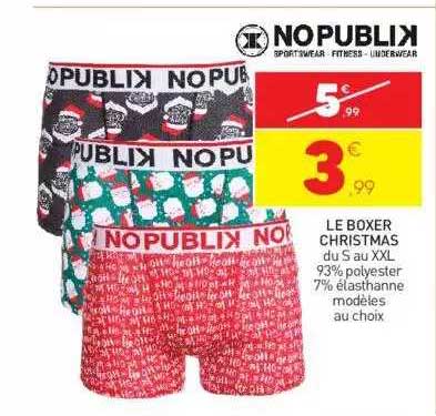 le boxer christmas