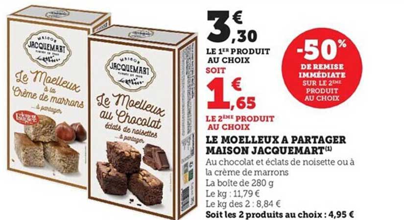 le moelleux à partager maison jacquemart