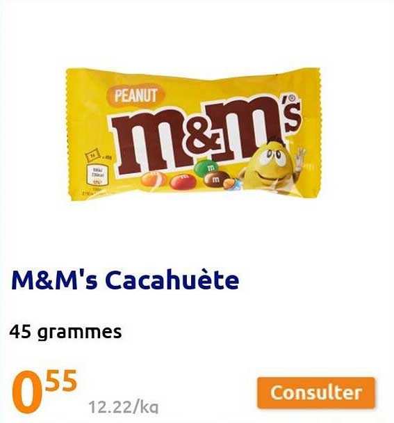 M&m's Cacahuète