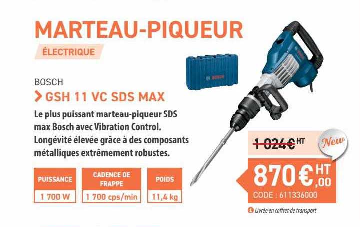 marteau-piqueur bosch