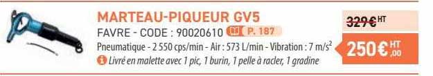 marteau-piqueur gv5 favre