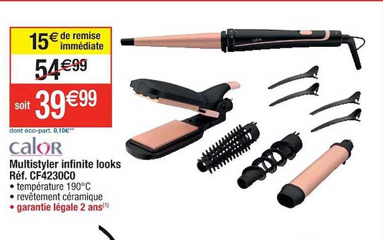 multi styler infinite looks calor