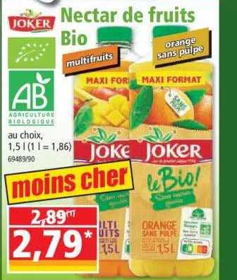 Nectar De Fruits Bio Joker