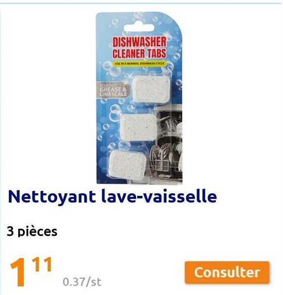 nettoyant lave-vaisselle