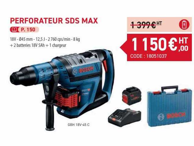 perforateur sds max bosch