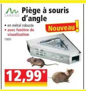 piège à souris d'angle cardigo