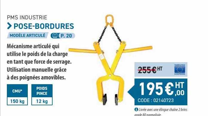 pose-bordures pms industrie