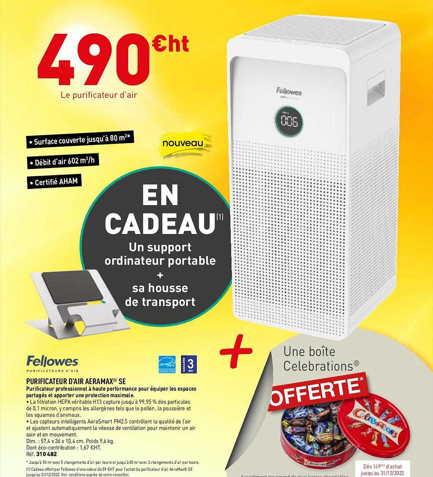 purificateur d'air aéramax se fellowes