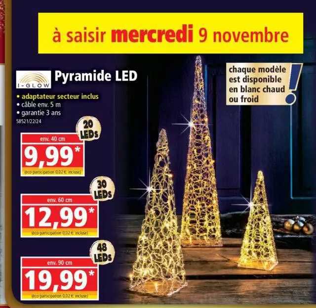 pyramide led i-glow