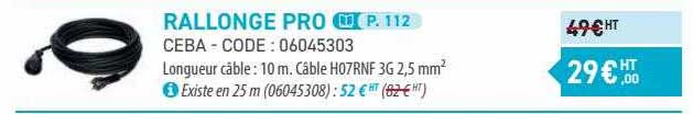 rallonge pro ceba